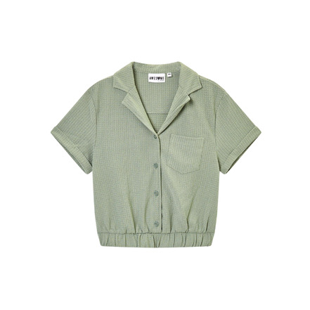 Someone Junior Meisjes blouse groen
