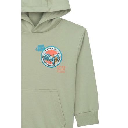 Someone Kids hoodie grÜn