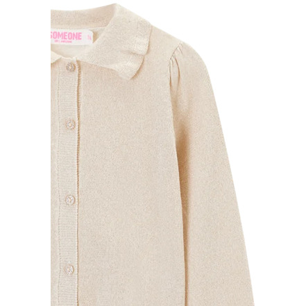 Someone Kids strickjacke beige