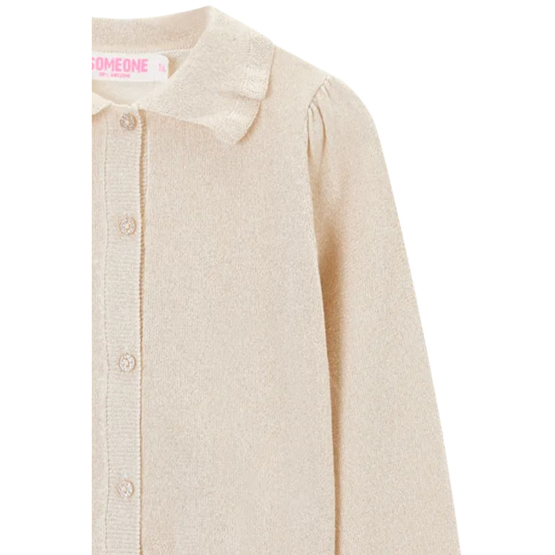 Someone Kids strickjacke beige 2