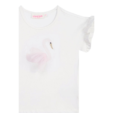 Someone Kids t-shirt ecru