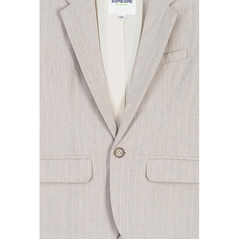 Someone Kids blazer lightbrown 2