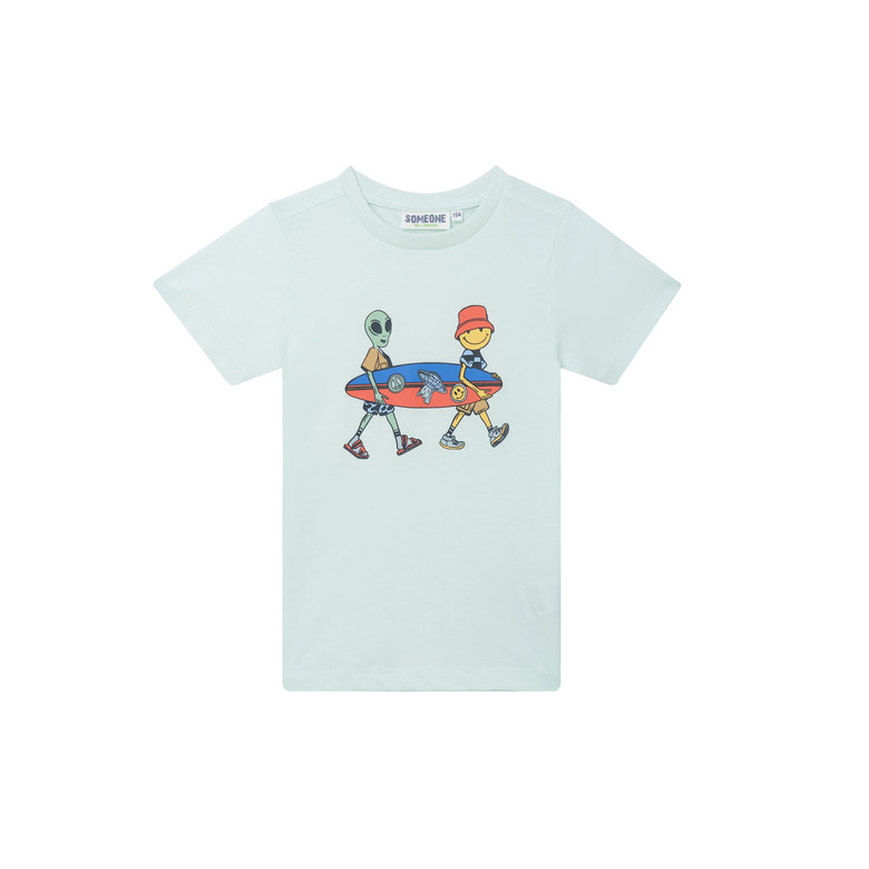 Someone Kids t-shirt groen