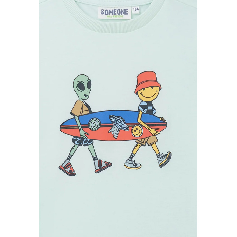 Someone Kids t-shirt groen 2