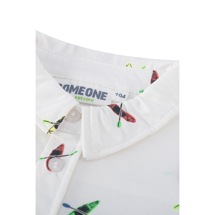 Someone Kids polo ecru