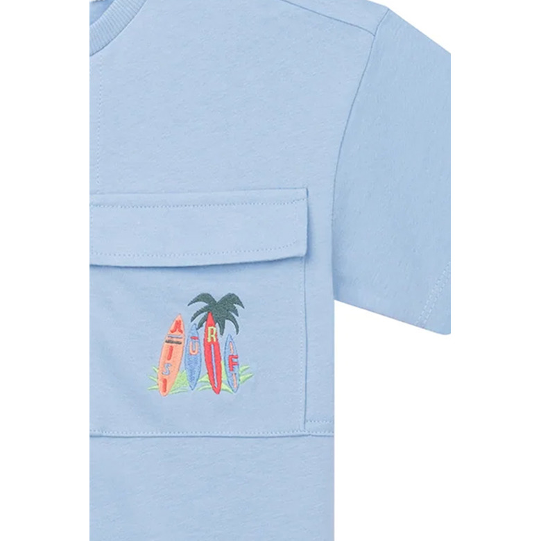 Someone Kids t-shirt blauw 2