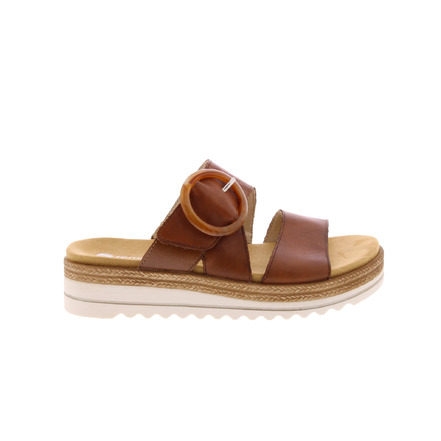 Remonte thong slippers brown