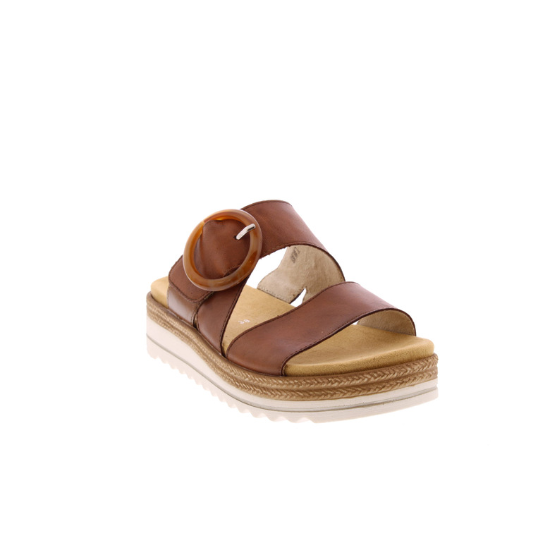 Remonte thong slippers brown 2