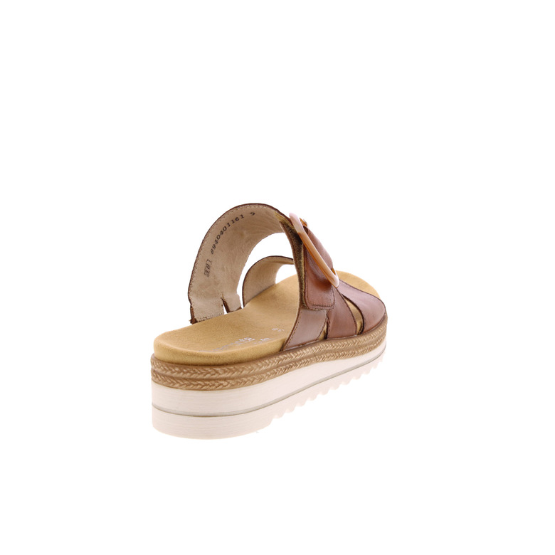 Remonte thong slippers brown 4