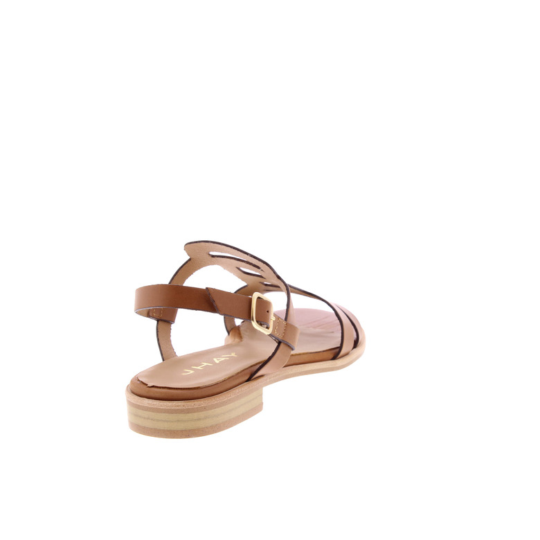 J.hay sandals cognac 4