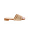 Xandres thong slippers cognac 1