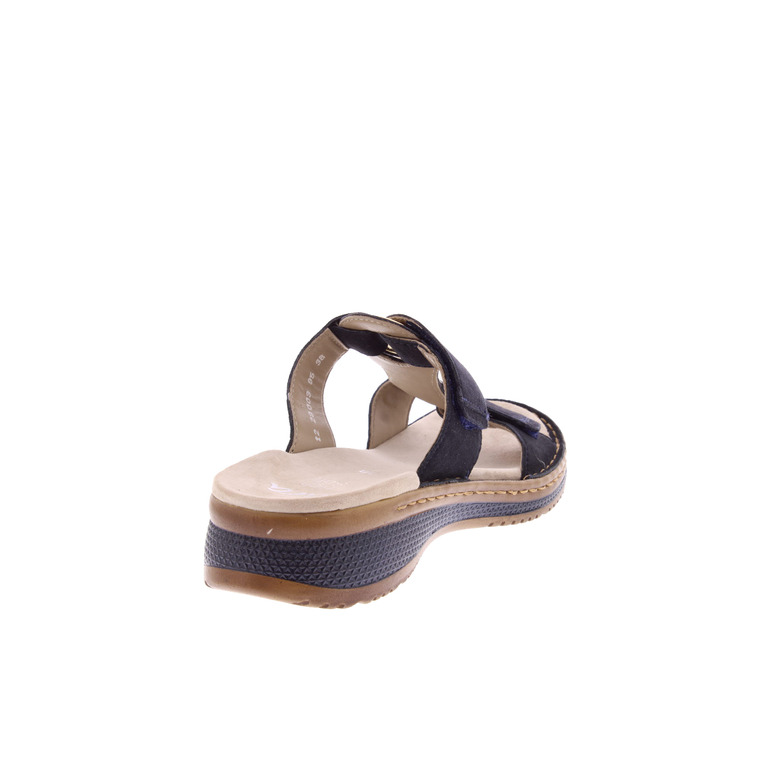 Ara slippers blauw 4