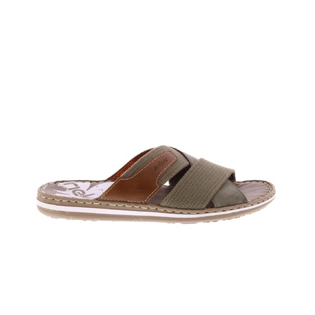 Rieker thong slippers green