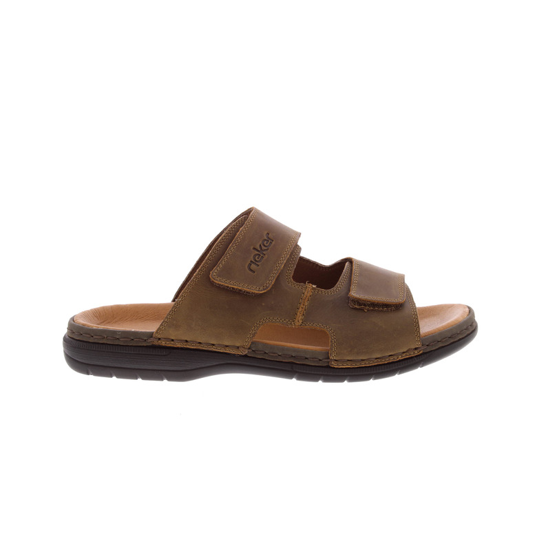 Rieker thong slippers brown