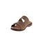 Rieker thong slippers brown 3