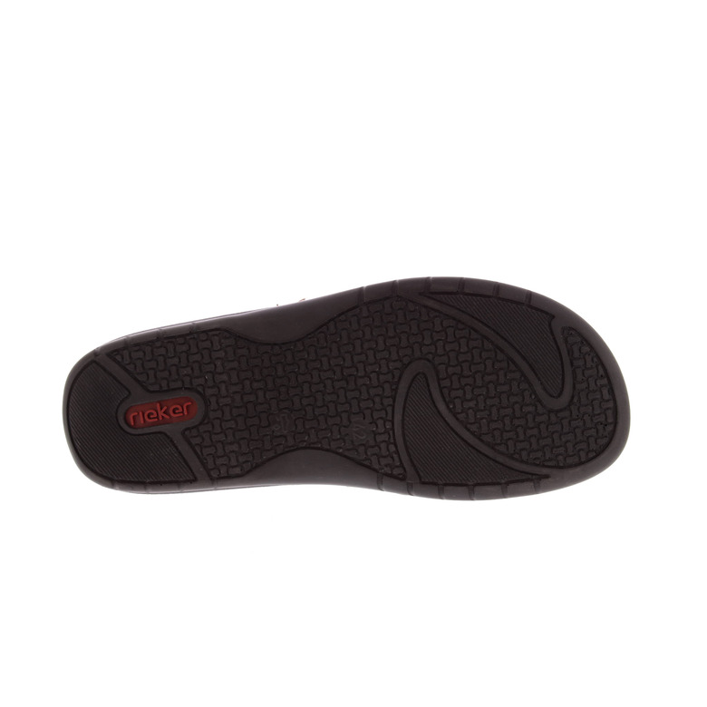 Rieker thong slippers brown 5