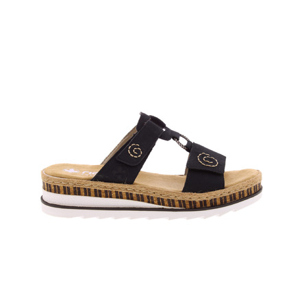 Rieker thong slippers blue