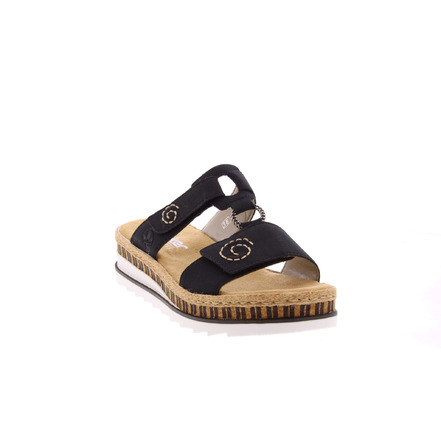 Rieker thong slippers blue