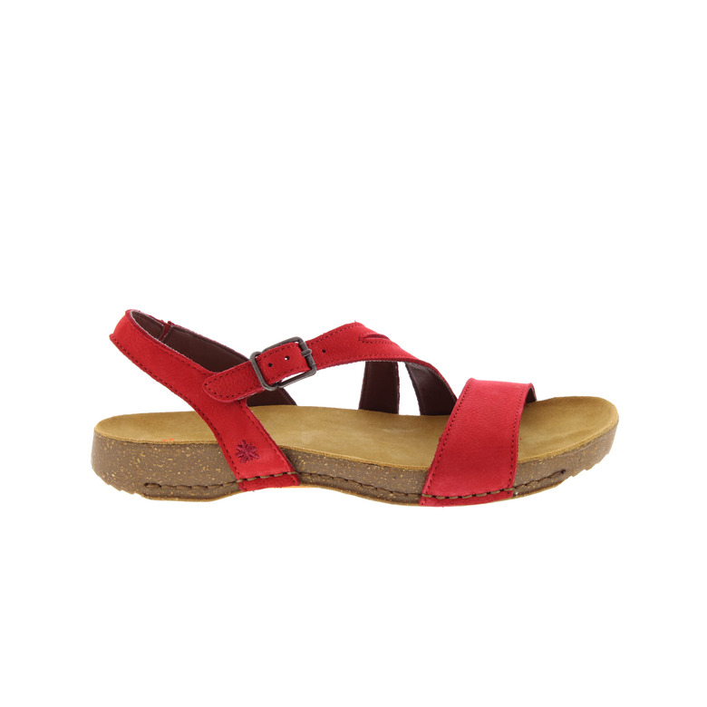Art sandals red 1