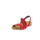 Art sandals red 3