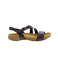 Art sandals black