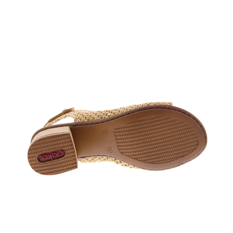 Rieker sandals brown 5