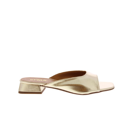 Ctwlk thong slippers gold