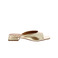 Ctwlk thong slippers gold 1