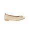 Hispanitas ballerinas ecru 1
