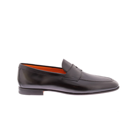 Santoni moccasins & loafers black
