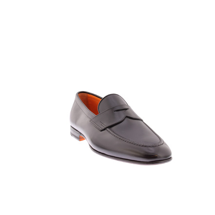Santoni moccasins & loafers black
