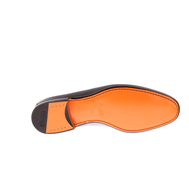 Santoni moccasins & loafers black 5