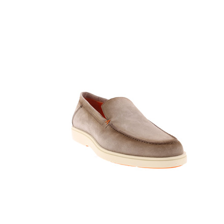 Santoni chaussures bateau brown