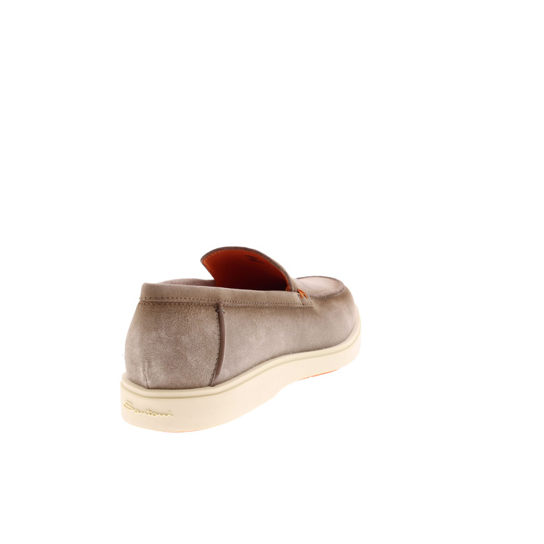 Santoni chaussures bateau brown 4