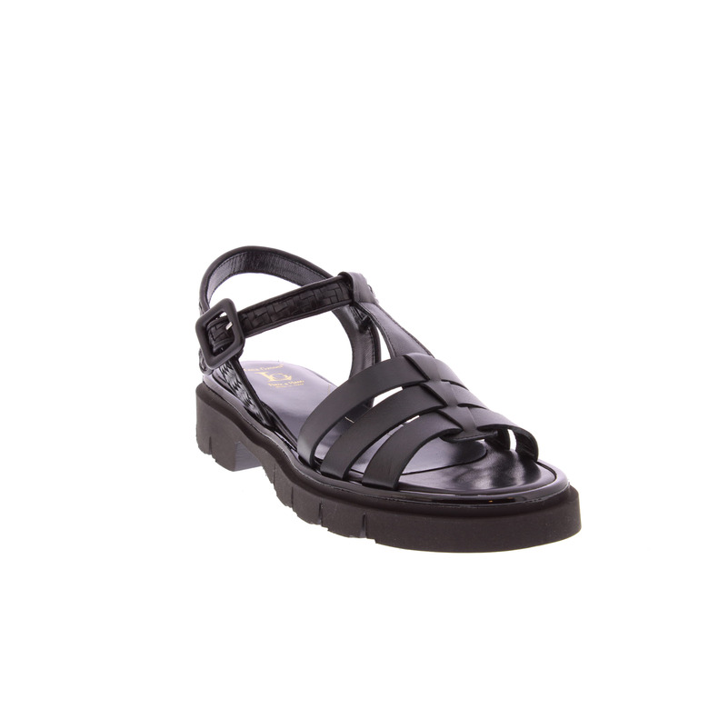Luca Grossi sandalen zwart 2