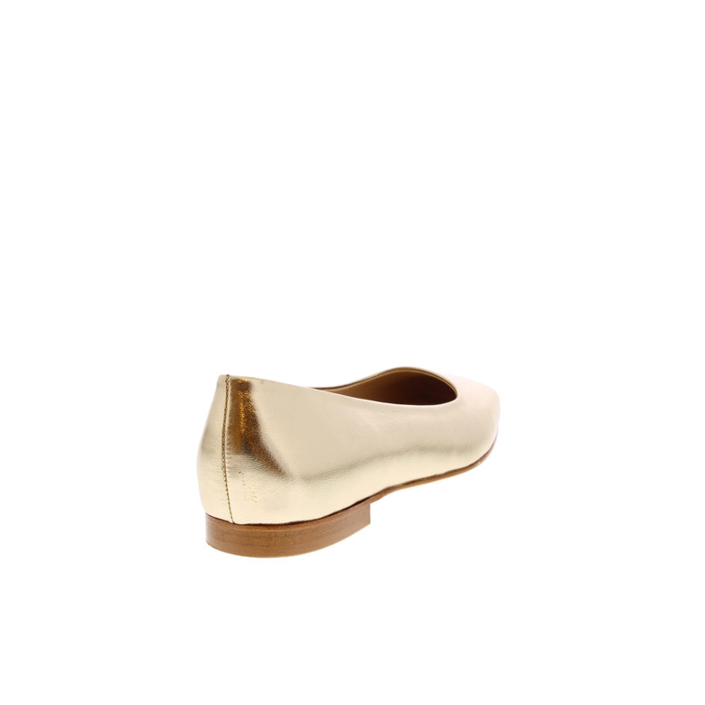 Manovie Toscane ballerinas gold 4