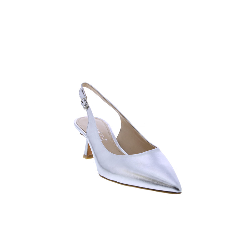 Enzo Di Martino pumps silver 2
