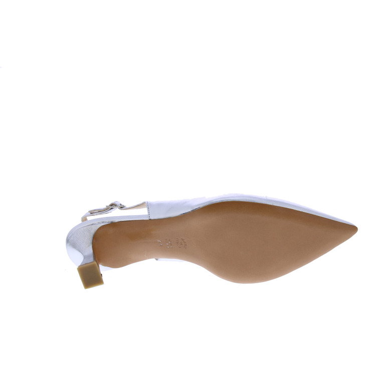Enzo Di Martino pumps silver 5