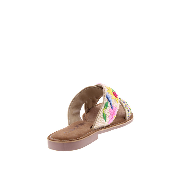 Lazamani thong slippers multicolor 4