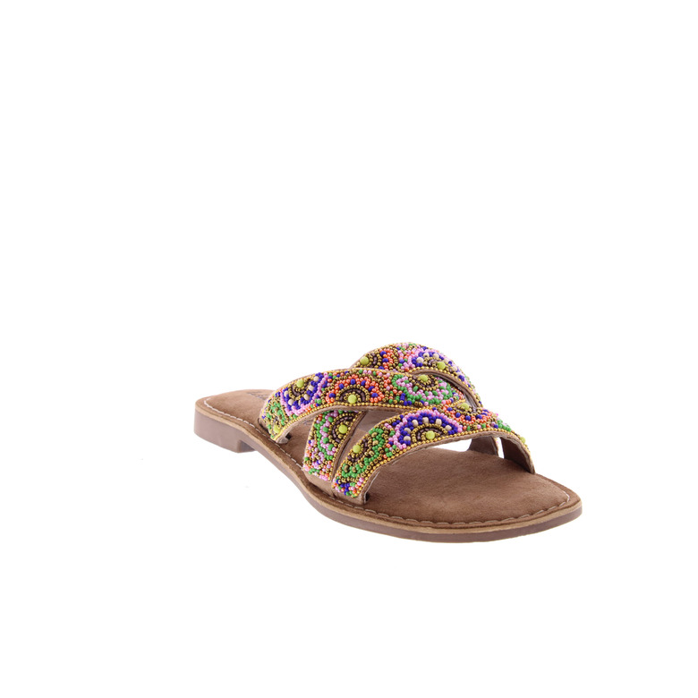 Lazamani thong slippers multicolor 2