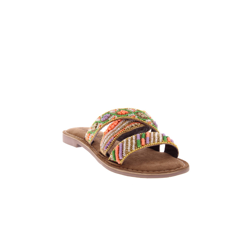 Lazamani thong slippers multicolor 2