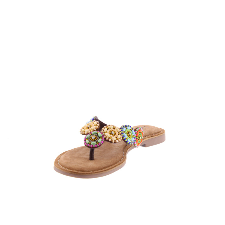 Lazamani thong slippers multicolor 3