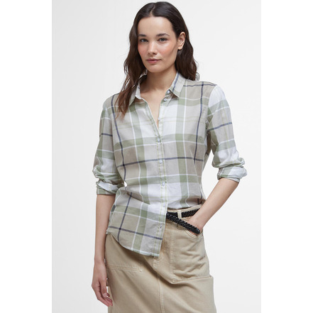 Barbour blouse green