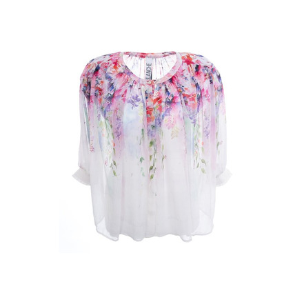 Dame Blanche blouse roze