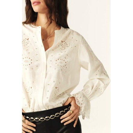 Ba&sh blouse ecru
