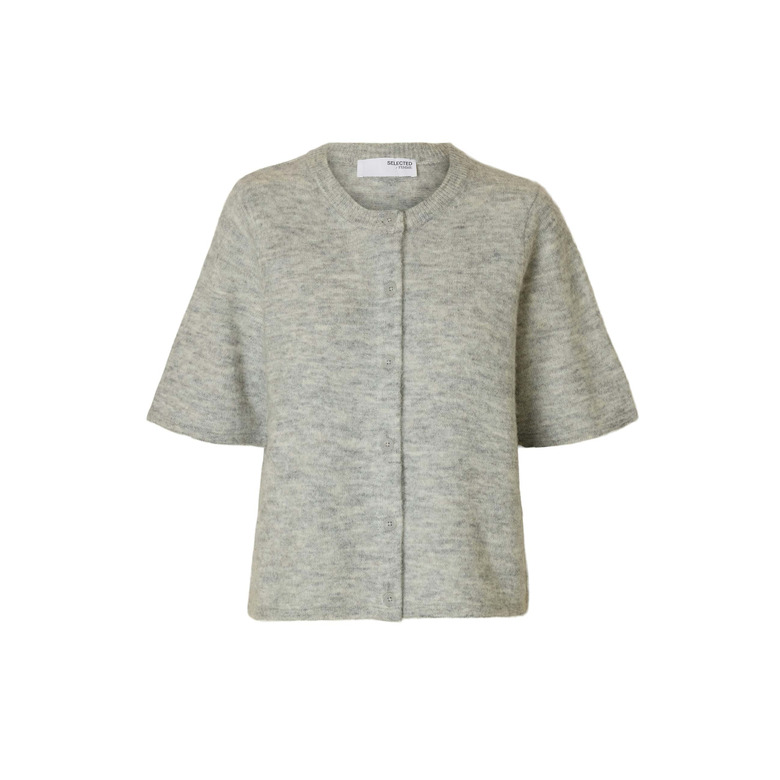 Selected Femme cardigan grijs