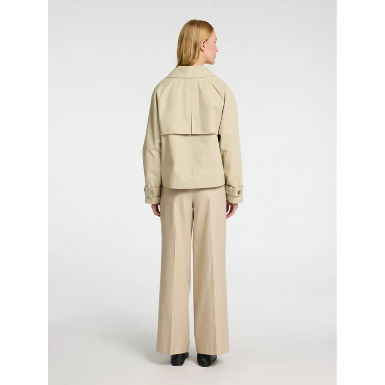 Selected Femme vest lightbrown 3
