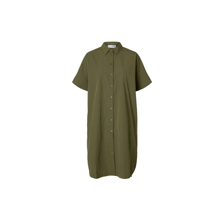 Selected Femme jurk groen