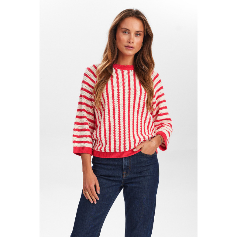 Numph pullover rosa 2