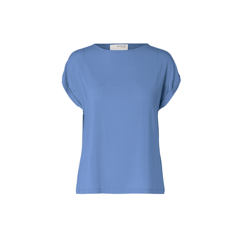 Selected Femme t-shirt blau 1